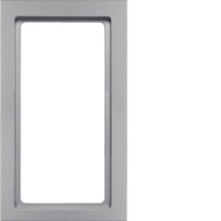 KNX Q.3 Ramka z dużym wycięciem alu aksamit lakierowany 13096094