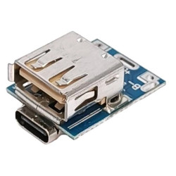 Moduł Ładowania USB-C z Ochroną Ogniw 5V - Do Powerbanku - Li-Po - Li-Ion