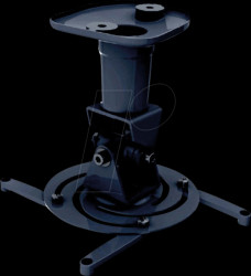 ICA-PM-100BK Ceiling Bracket for Beamer,, bl.
