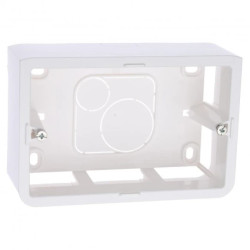 MOSAIC Puszka natynkowa 3-moduły pozioma 40mm 080289