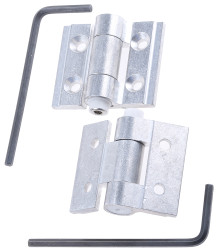 Zawias cierny Aluminium długość 30mm Zawias cierny szerokość 35mm Swobodne wychylanie