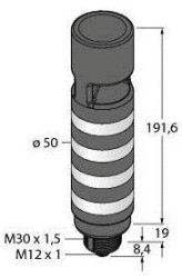 Sygnalizator łączony Turck TL50BLGBYRAOSKQ