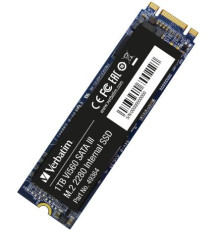 Dysk SSD, 1 TB, SATA III, wewnętrzny Nie, Verbatim SLC