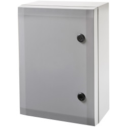 Fibox 8120017 ARCA 70x50x30cm Cabinet, PC Grey cover, 2-point locking
