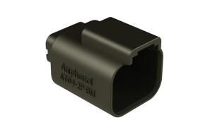 Złącze samochodowe 2-pinowe Amphenol Industrial -rzędowe PIN 13A AT04 Przewlekany Lutowane Złącze