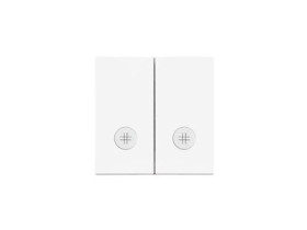 SIMON 55 Klawisz podwójny z oczkami z piktogramami krzyżowymi do: SW7/2L2M biały mat TKW7/2L2/111 KONTAKT SIMON