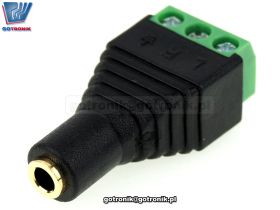 Gniazdo minijack 3,5mm stereo z szybkozĹÄczem