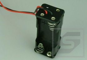 Pojemnik na baterie 4xR3 z kablem TYP18