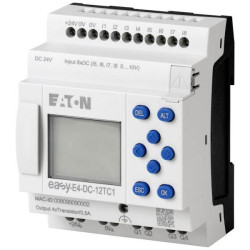 Eaton 197213 EASY-E4 PLC Controller 12 I/O DC-powered 1pc