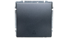 Kos66 Przycisk /Dzwonek/ Grafit 666014