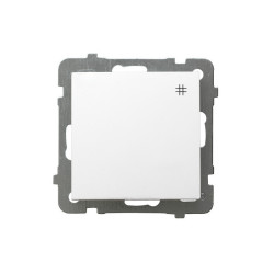 Łącznik krzyżowy biały ŁP-4G/m/00 As Ospel