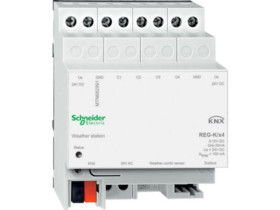 KNX Stacja pogodowa REG-K 4-kr. 24 V jasnoszary MTN682991 SCHNEIDER ELECTRIC