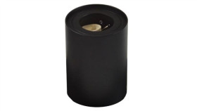 Oprawa Sufitowa Criko Black Stała Okrągła Aluminiu