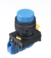 Kompletny układ przycisku SPST średnica wycięcia 22mm, montaż panelowy Idec