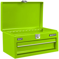 Sealey APMTB3 Superline Pro&#xAE; Mini Toolbox with Drawer - Green