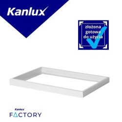 Rama montażowa do panelu LED ADTR-H 6030 W 600x300x65 złożona biała 33393