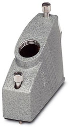 Grommet housing, size VC2, zinc die casting, M25, angled, screw locking, IP67, 1886647