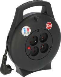 Bęben kablowy 10m 4 gniazda Szpula kablowa typ Typ E - gniazdo francuskie Typ E – francuski 230 V