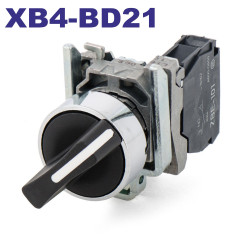 Przełącznik piórowy XB4BD21 / 2-poz. stabilny