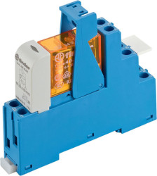 Coupling relay 1 Form C (NO/NC), 24 V (AC), 16 A, 250 V (AC), 48.61.8.024.1060