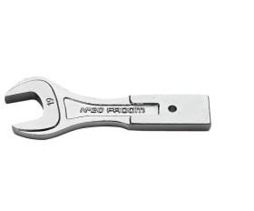 Wkładka klucza, seria: 20, Wkładka otwarta, typ: Wkładka z otwartym końcem, rozmiar: 23 mm, wkładka: 12 x 7mm