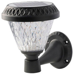 V-TAC 93575 Solar Wall Light 0.80W LED Monochrome Black Exterior Use