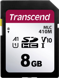Karta SD SDHC, 8 GB Nie MLC, Transcend SDC410M -25 → +85°C
