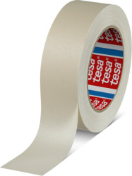 Masking tape, 38 x 0.14 mm, paper, brown, 50 m, 04316-00013-03