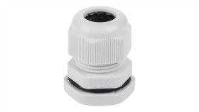 Dławnica Kablowa 10-14Mm Ip67 Gwint Calowy Jasnoszara Pg16