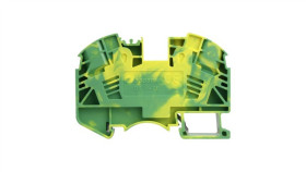 Złączka Szynowa Przelotowa Zaciskowa Żółto-Zielona Pe 10Mm2 1P Ul 3893