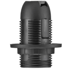 Oprawka E14 OTE14-01/0 termopl. z kołni. czarna