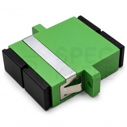 Adapter światłowodowy SM SC/APC-SC/APC duplex OS2 zielony NEKU