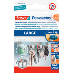 tesa&#xAE; 58000 Powerstrips Large Pack Of 10