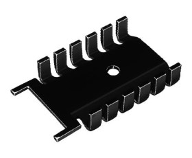 Fischer Elektronik FK 218 32 MI FK 218 32 MI Radiator 25 K/W (D x S x W) 7 x 25 x 20.5 mm SOT-32, TO-220