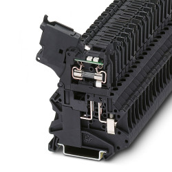 Złączka szynowa bezpiecznikowa Phoenix Contact poziomy: Pojedynczy 10AWG UT 4 - HESILED 6.3A