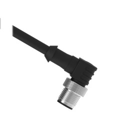 Kabel przemysłowy konfekcjonowany ze złączem Złącze M12 długość 2m Rodzaj A Męskie