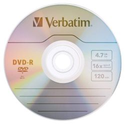 DVD-R VERBATIM 4.7GB luz