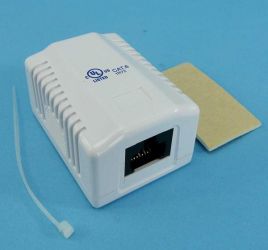 GN.KAT6 1xRJ45 PUSZKA NAT.