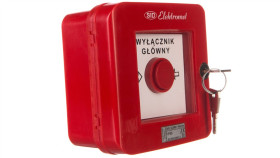 Wyłącznik Alarmowy Z Zamkiem 4R /Wyłącznk Główny/ Ip55 Wgz-6S 921495