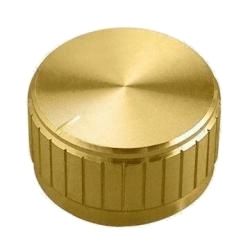 Gałka na potencjometr ALU 30mm złota
