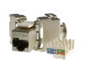 Moduł keystone RJ45 kat.6A FTP beznarzędziowy wersja HD GMPnet supported by BITNER - 25 LAT gwarancji CU.MK.00015