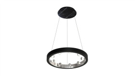Lampa Wisząca Ring Cassiopeia 9Xe14 Czarny Milagro By Maciej Zień