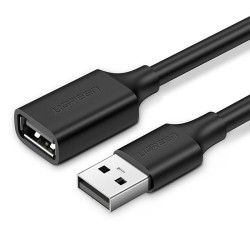 Kabel USB 2.0 Wt.A/Gn.A 3m UGREEN US103, Przedłużacz USB