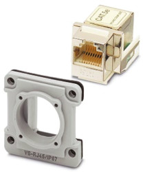 Złącze Ethernet Montaż na panelu Phoenix Contact