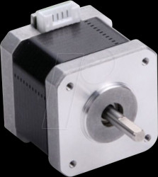 MS17HD2P4100-000 42mm/NEMA17 Bipolar Hybrid 1,8° Stepper, 0.48 Nm, 1.0 A