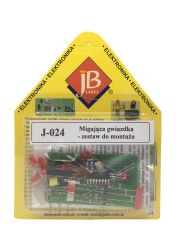 J-024v2 Migająca gwiazdka - zestaw do montażu