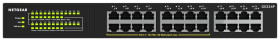 Switch sieciowy RJ45 NETGEAR GS324P GS324P-100EUS, 24 Porty, 10 MBit/s, 100 MBit/s, 1000 MBit/s