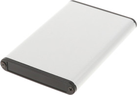 Aluminum enclosure, (L x W x H) 100 x 70 x 12 mm, natural, IP54, 1455A1002