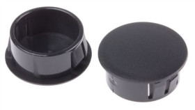 Zaślepka, Czarny Niegwintowany, Nylon 66, Zaślepianie, 22.2Mm 25.8Mm Rs Pro