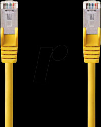 CCGP85121YE50 Patch cable, Cat.5e, SF/UTP, 5 m, yellow
